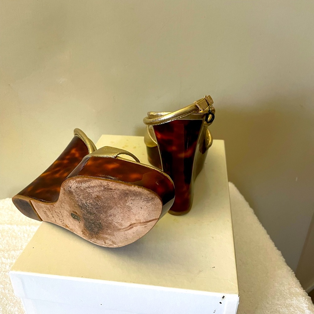 Dior Fold Sandal Wedge